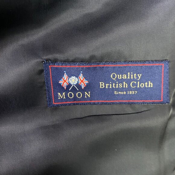 J. CREW Ludlow Moon Tweed Blazer Sport Coat Men's 40R Gray Red Wool Windowpane - Picture 7 of 16